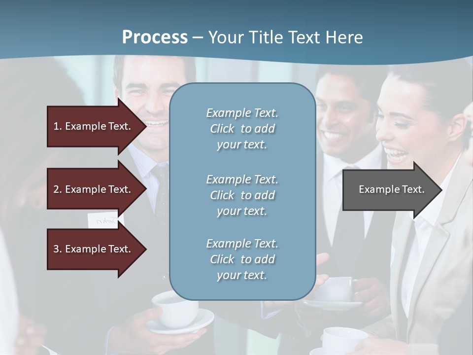 Wave Coast Pensioner PowerPoint Template