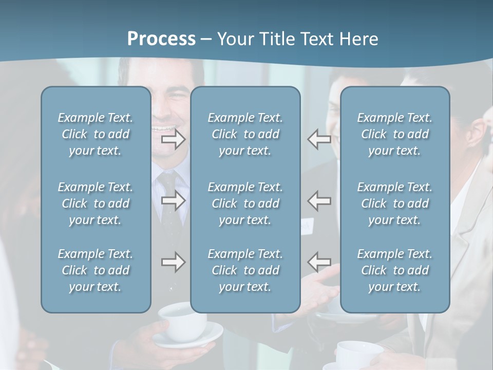 Wave Coast Pensioner PowerPoint Template