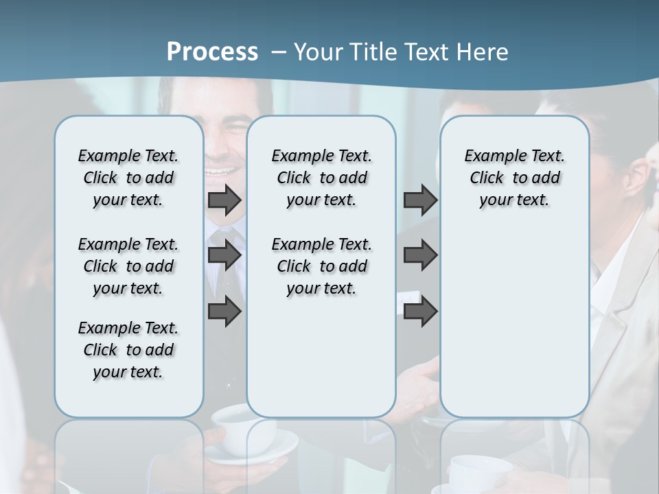 Wave Coast Pensioner PowerPoint Template