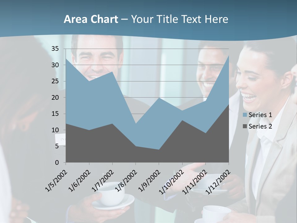 Wave Coast Pensioner PowerPoint Template