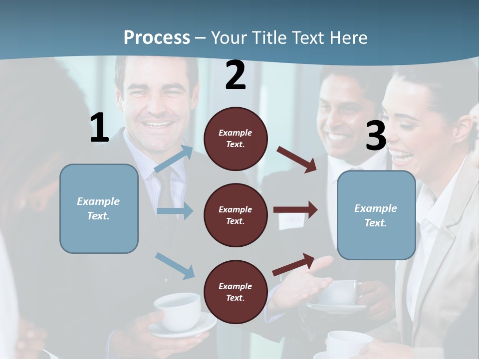 Wave Coast Pensioner PowerPoint Template