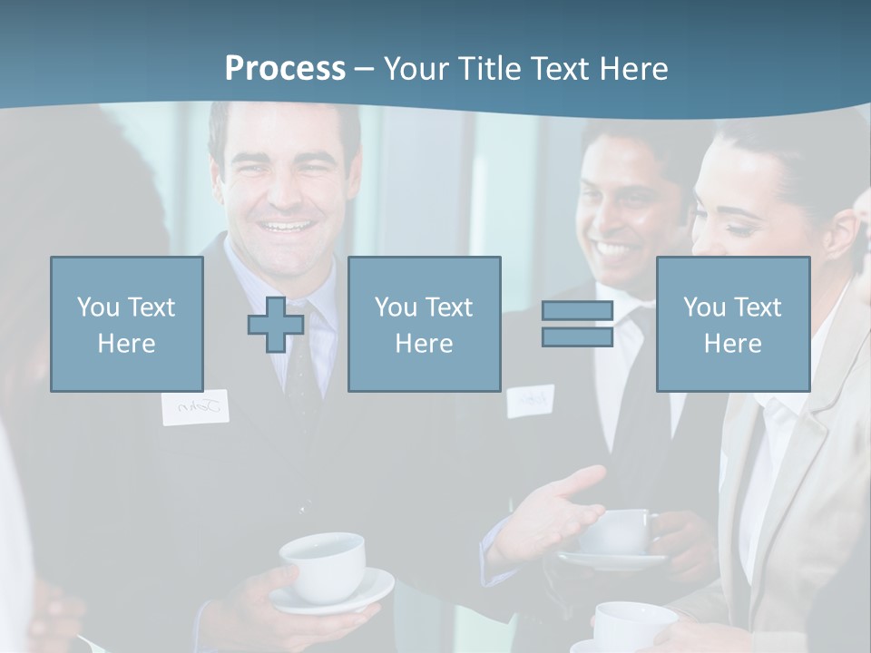 Wave Coast Pensioner PowerPoint Template