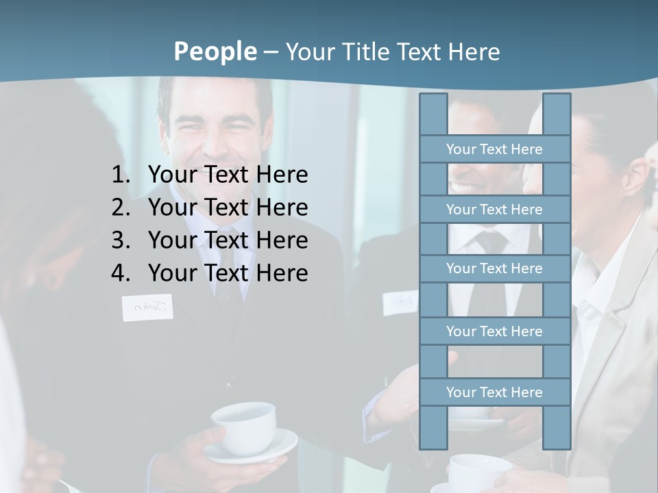 Wave Coast Pensioner PowerPoint Template