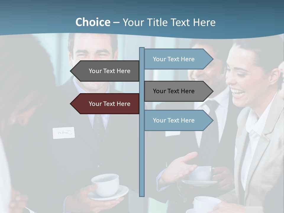Wave Coast Pensioner PowerPoint Template