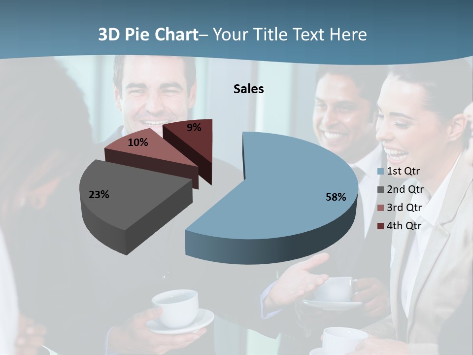 Wave Coast Pensioner PowerPoint Template