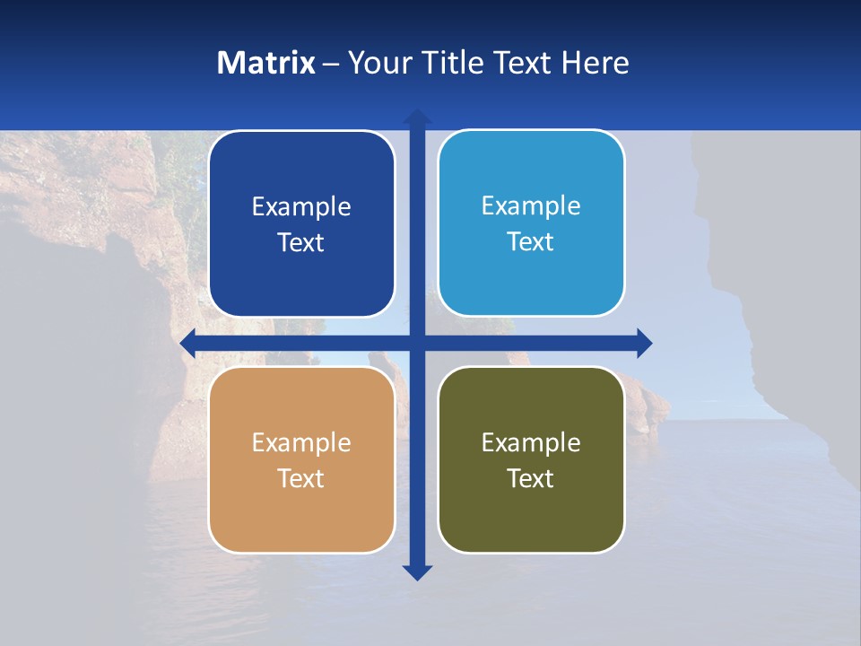 Sand White Coastal PowerPoint Template