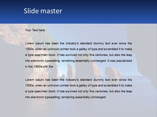 Sand White Coastal PowerPoint Template