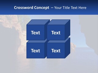 Sand White Coastal PowerPoint Template