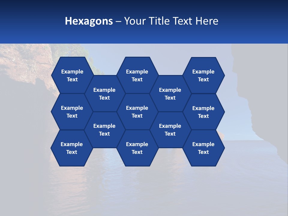 Sand White Coastal PowerPoint Template