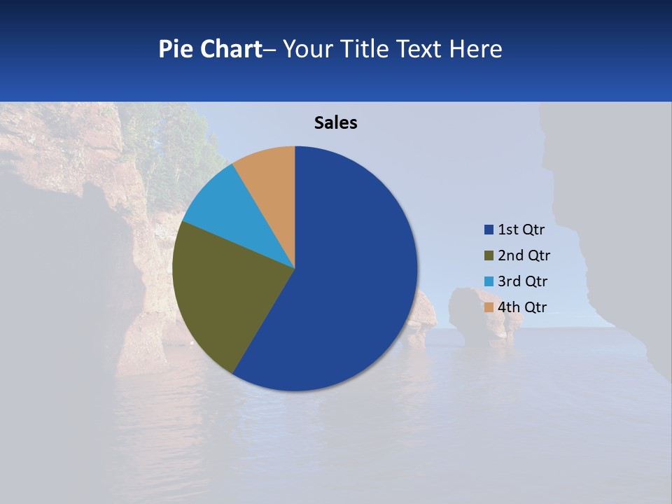 Sand White Coastal PowerPoint Template