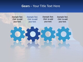 Sand White Coastal PowerPoint Template