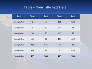 Sand White Coastal PowerPoint Template