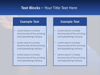 Sand White Coastal PowerPoint Template