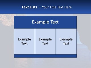 Sand White Coastal PowerPoint Template