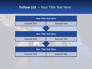 Sand White Coastal PowerPoint Template