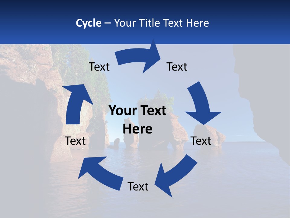 Sand White Coastal PowerPoint Template