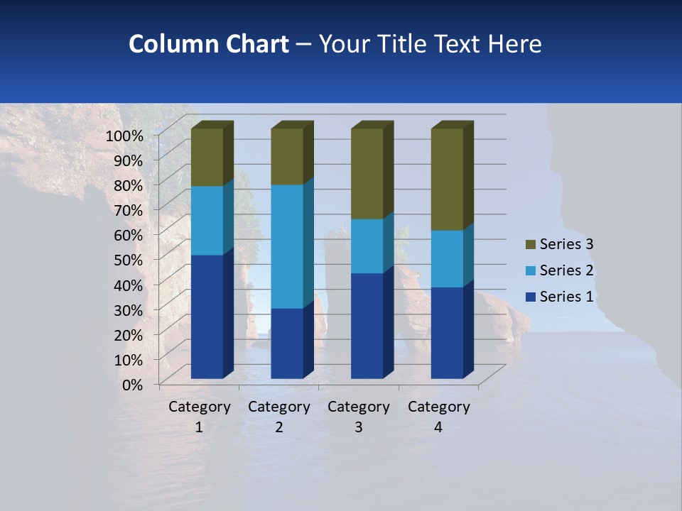 Sand White Coastal PowerPoint Template