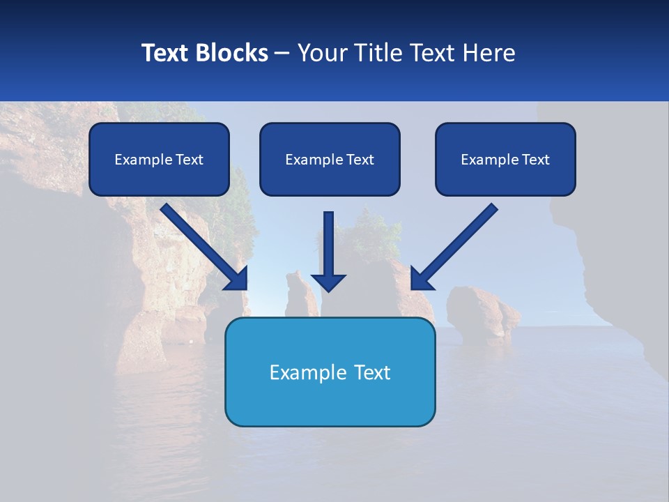 Sand White Coastal PowerPoint Template