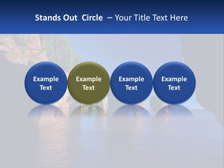 Sand White Coastal PowerPoint Template