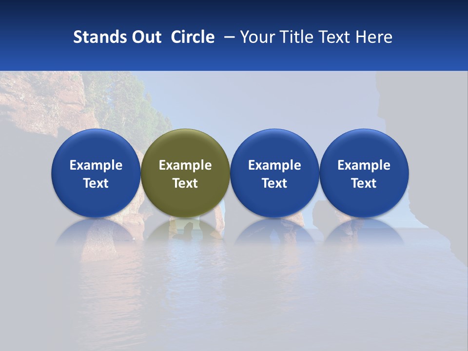 Sand White Coastal PowerPoint Template