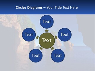 Sand White Coastal PowerPoint Template