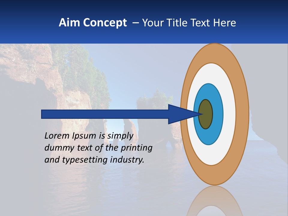 Sand White Coastal PowerPoint Template