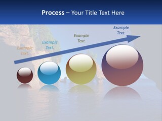 Sand White Coastal PowerPoint Template