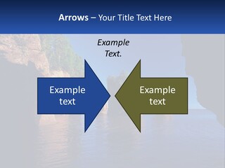 Sand White Coastal PowerPoint Template