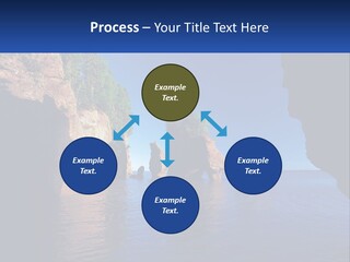 Sand White Coastal PowerPoint Template