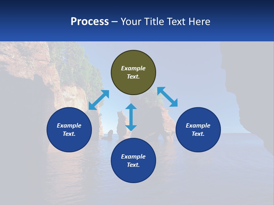 Sand White Coastal PowerPoint Template