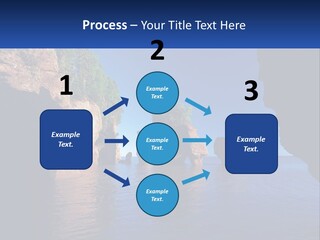 Sand White Coastal PowerPoint Template