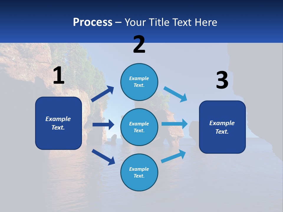 Sand White Coastal PowerPoint Template