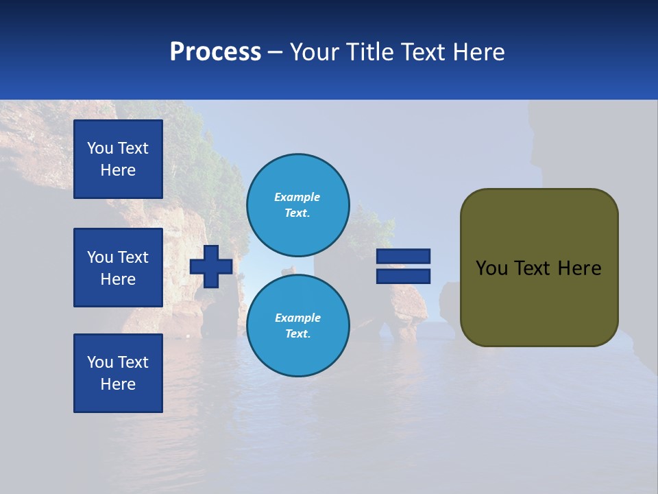 Sand White Coastal PowerPoint Template