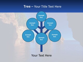 Sand White Coastal PowerPoint Template