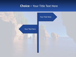 Sand White Coastal PowerPoint Template