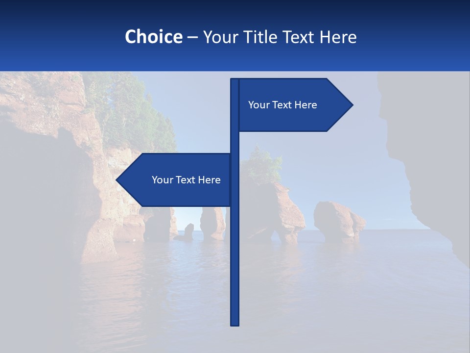 Sand White Coastal PowerPoint Template