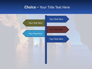 Sand White Coastal PowerPoint Template