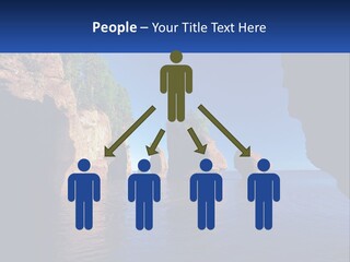 Sand White Coastal PowerPoint Template