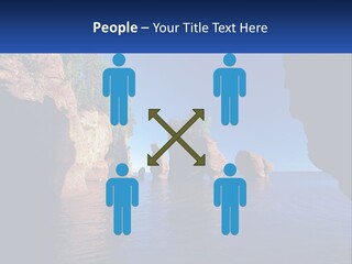 Sand White Coastal PowerPoint Template