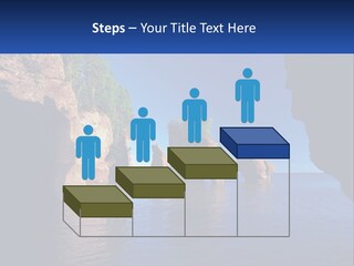 Sand White Coastal PowerPoint Template