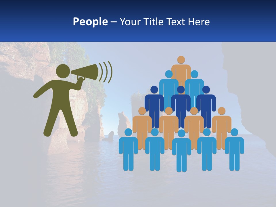 Sand White Coastal PowerPoint Template