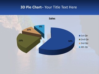 Sand White Coastal PowerPoint Template