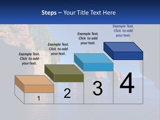 Sand White Coastal PowerPoint Template