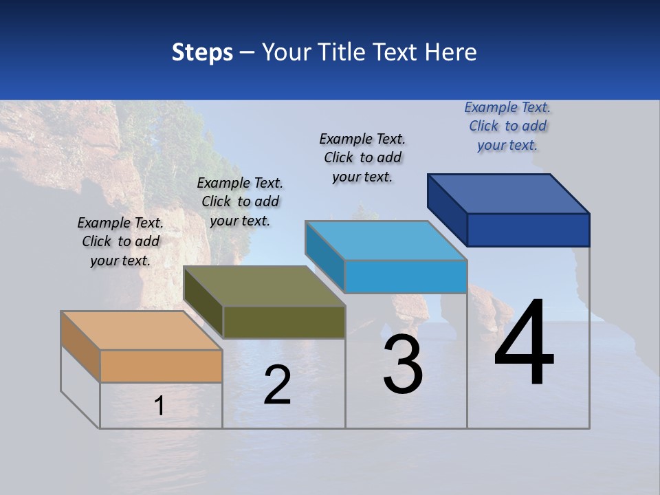 Sand White Coastal PowerPoint Template