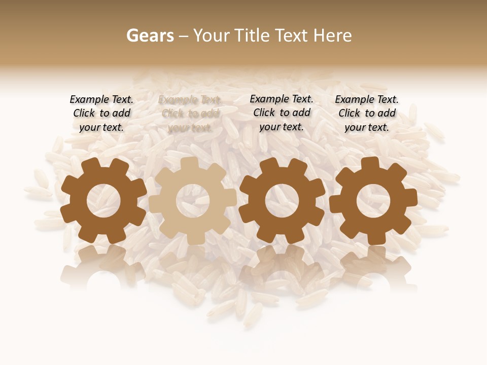 Peaceful Sunset Water PowerPoint Template