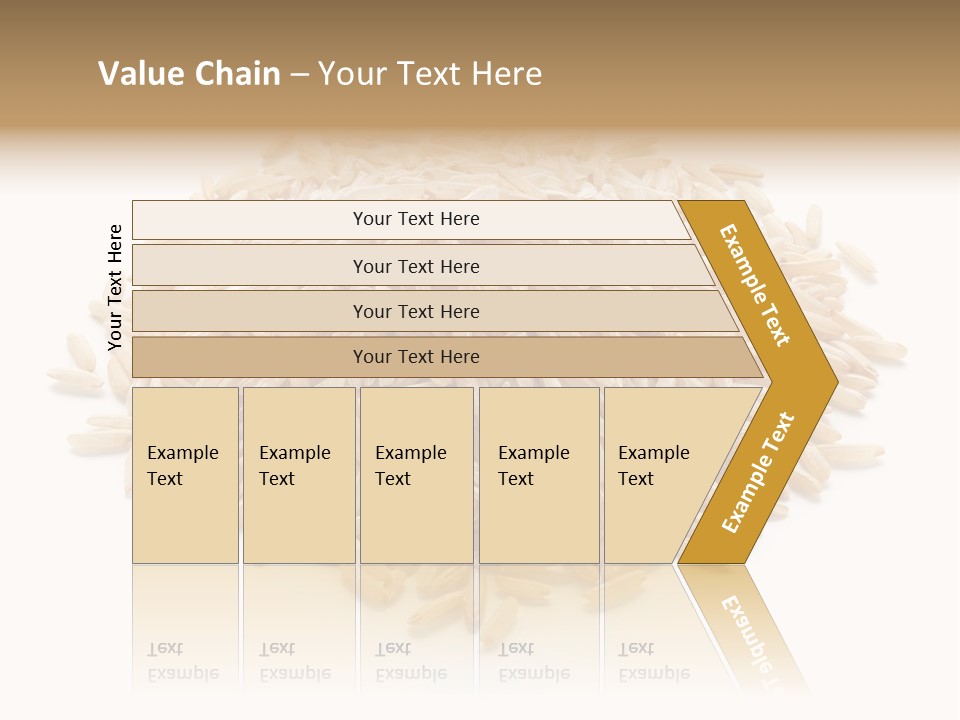 Peaceful Sunset Water PowerPoint Template