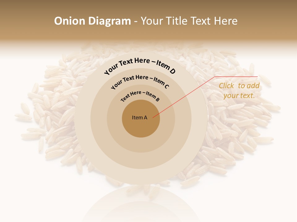 Peaceful Sunset Water PowerPoint Template