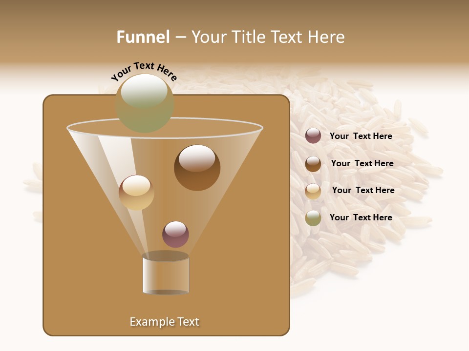 Peaceful Sunset Water PowerPoint Template