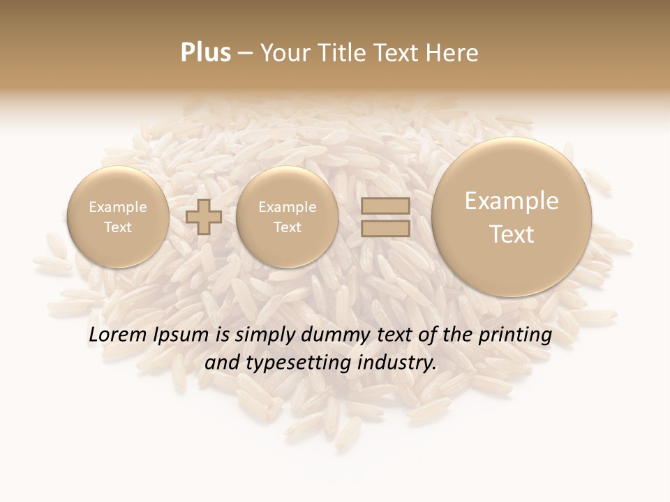 Peaceful Sunset Water PowerPoint Template