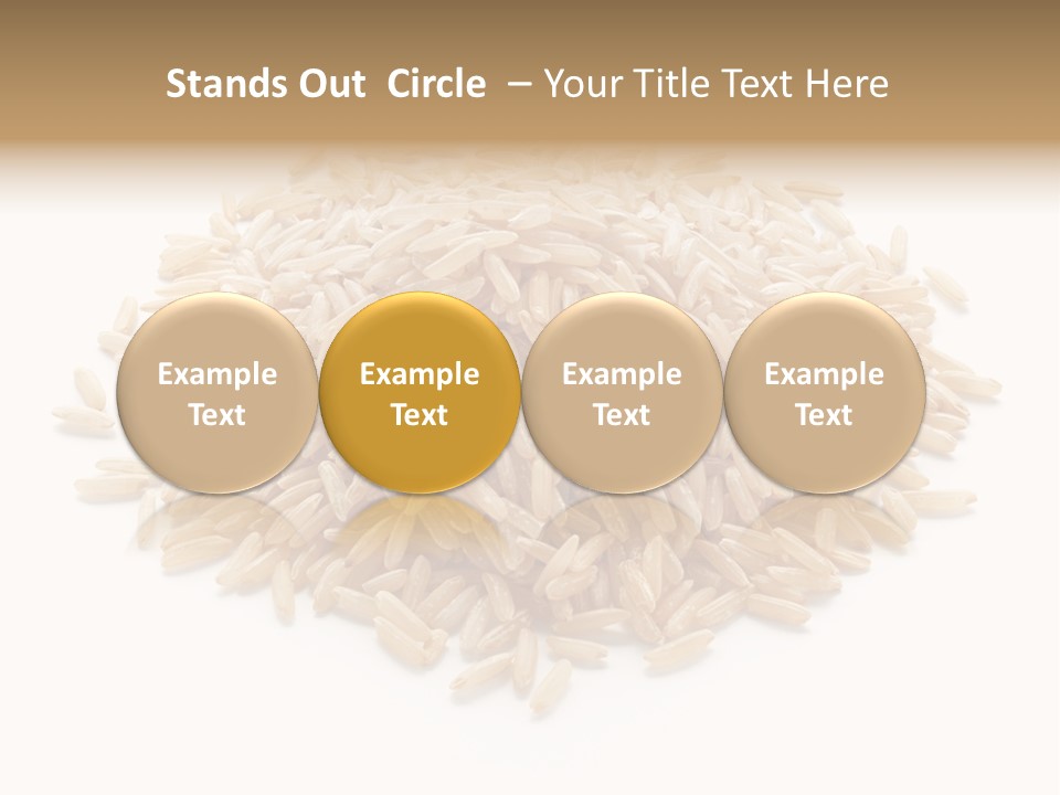 Peaceful Sunset Water PowerPoint Template